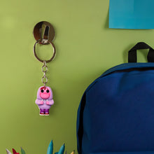 Name Engraved Cartoon Keychain