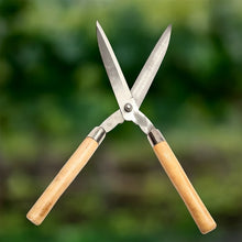 Wooden Handle Hedge Shears, Bush Clipper