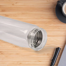 Outdoor sport Glass water bottle  With Steel Lid / 500 ML Approx)