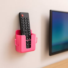 Wall Mounted Storage Box / Remote Storage Organizer Case with 2 Side Hanging Hooks (4 Pcs Set)