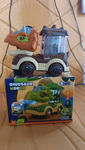 Dinosaur Car Toy with Humidifier Sound and Light (1 Pc)